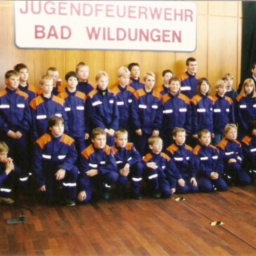 Gründung Jugendfeuerwehr am 26.10.1996