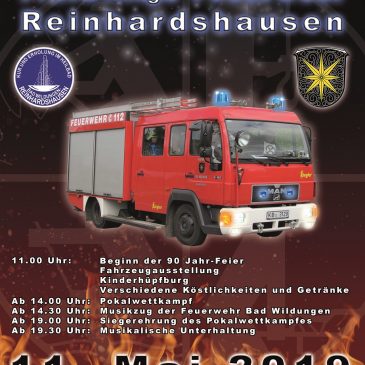 90 Jahre Feuerwehr Reinhardshausen