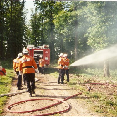 1995 - Waldbrandübung