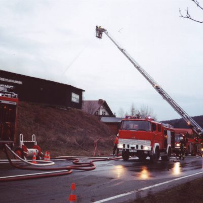 1999 - Brand Hundsdorfer Holzbau