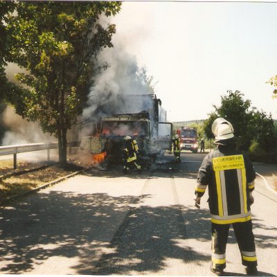 2003 - LKW-Brand