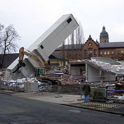 2005 - Abriss Schlauchturm