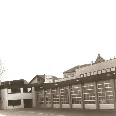 Feuerwehrhaus in Jahr 1977