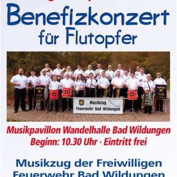 Benefizkonzert für Flutopfer