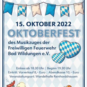 Oktoberfest mit dem Musikzug am 15.10.2022