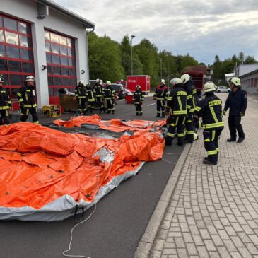 Ausbildungsdienst Dekon-Zug