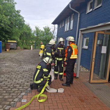 Zugübung in Mandern