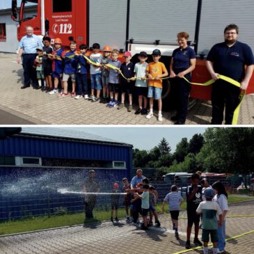 Projekttage „Feuerwehr und Brandschutz“