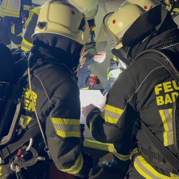 Einsatzübung in der Rheumaklinik