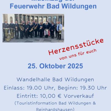 Konzert Musikzug am 25.10.2025