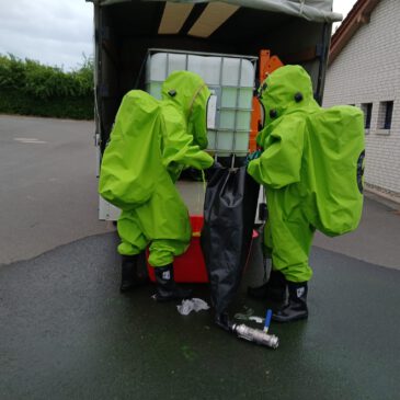 Einsatzübung in Wega