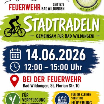 Stadtradeln-Treffen an der Feuerwehr